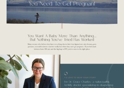 Naturopathic Fertility Web Design