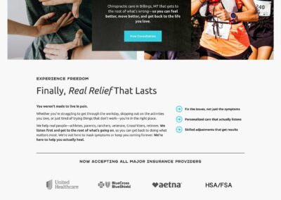 Montana Chiropractic Web Design